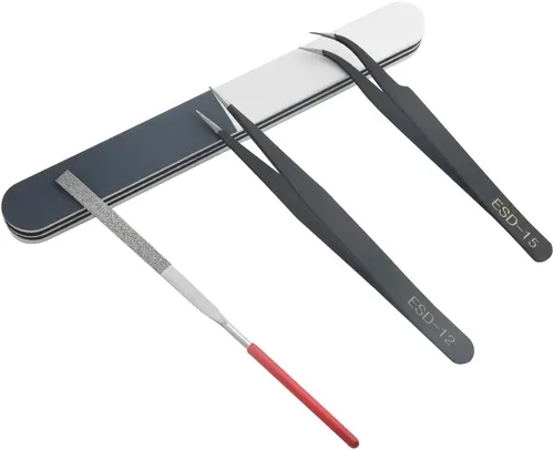 Vista 5 de Juego de herramientas básicas de modelado para artesanías Gundam de 8 unidades. Set para crear y armar modelo de coche (A)