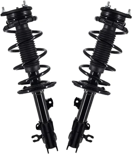 Vista 34 de Detroit Axle - Puntales 4WD para Ford Expedition Lincoln Navigator 1997-2002, 4 puntales completos con muelle helicoidal delantero trasero 1998 1999