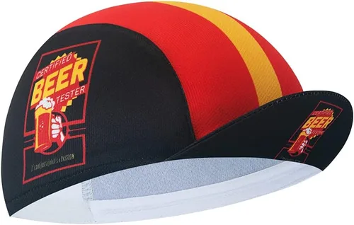Vista 8 de Gorra de ciclismo de cerveza, casco retro para ciclismo, forro transpirable y absorción de sudor B1
