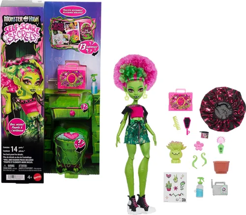 Vista 9 de Monster High Muñeca de Draculaura de Self-Scare Secrets