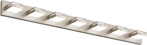 Vista 32 de Lámparas LED modernas para tocador de baño, 2 luces regulables de 15 pulgadas, color negro mate, para accesorios de iluminación de baño sobre