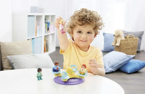Vista 6 de Playmobil 1.2.3: Número-Merry-Go-Round