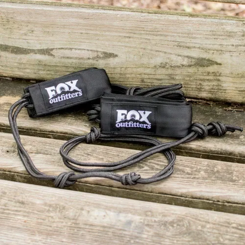 Vista 5 de Fox Outfitters Neolite - Hamaca doble para campamento, ligera, portátil, de nailon, para mochileros, viajes, playa, patio, correas de hamaca