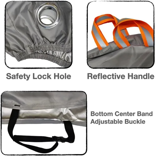 Vista 6 de Urby Fundas de bicicleta resistentes al agua y al calor. Ideal para bicicletas eléctricas como cubierta de batería de bicicleta eléctrica o cubierta
