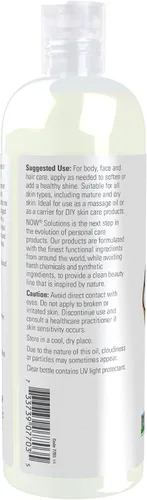 Vista 3 de NOW Solutions, aceite de coco líquido, ligero y nutritivo, promueve piel y cabello de aspecto saludable, 16 onzas (paquete de 2)
