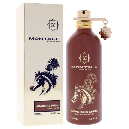Vista 3 de Montale Arabians Musk Eau de Parfum, 3.4 fl oz – Perfume unisex oriental almizclado suave Almizcle, ámbar, vainilla