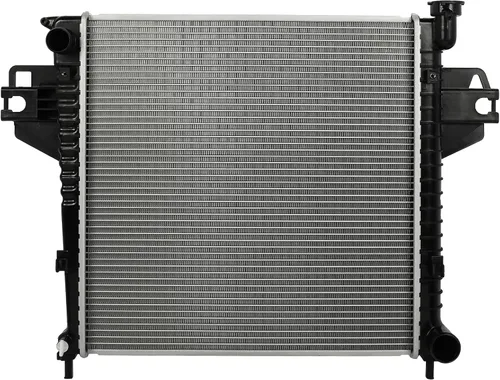 Vista 56 de SCITOO Conjunto de radiador de aluminio refrigerante del motor para 1986-1994 para Nissan D21 2.4L 3.0L 1987 para Nissan para Pathfinder 2.4L