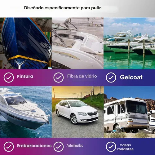 Vista 5 de Almohadilla de Lana para Pulir 3M - Perfect-It de 9 pulgadas con Conexión Rápida 05753, 9 pulgadas 1 Pad, Quick Connect Pad, Removes clearcoat