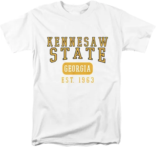 Vista 85 de LOGOVISION Colección de camisetas de algodón de manga corta unisex para hombres y mujeres Universidad de Adelphi