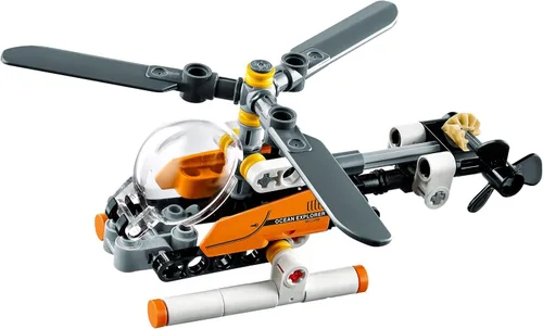 Vista 6 de LEGO Technic juego explorador oceánico.