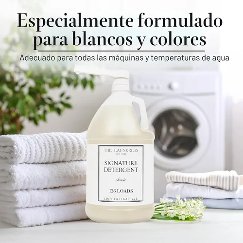 Vista 3 de The Laundress Signature - Detergente para ropa de lujo, aroma clásico, 126