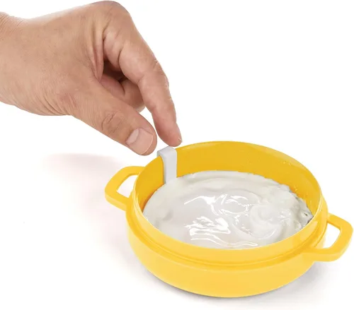 Vista 2 de PrepSolutions Sandwichera de desayuno, 1 huevo, amarillo, cocina fácil de usar para sándwiches de desayuno perfectos