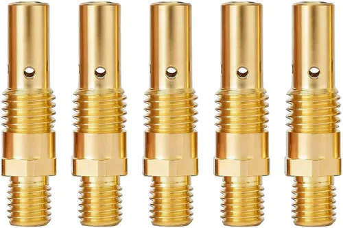 Vista 8 de 5PK MIG Boquilla de gas de soldadura 21-50 1/2" para Lincoln Magnum 100L K530 Series & Century & Tweco Mini/#1 Pistola de soldadura