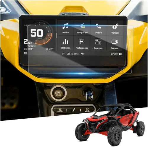 Vista 11 de 2027 Rivian R2 - Protector de pantalla tintado de 15.6 pulgadas, accesorios