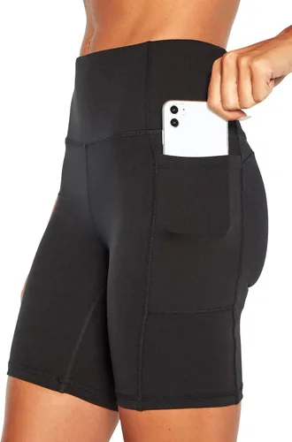 Vista 4 de Jessica Simpson Sportswear Bermudas Encore con control de abdomen para mujer