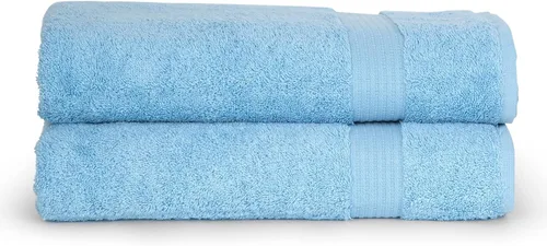 Vista 33 de TowelSelections Toallas suaves y absorbentes de algodón para baño, hotel, ducha, spa, gimnasio, toalla de baño, toalla de mano, 2 paños de baño