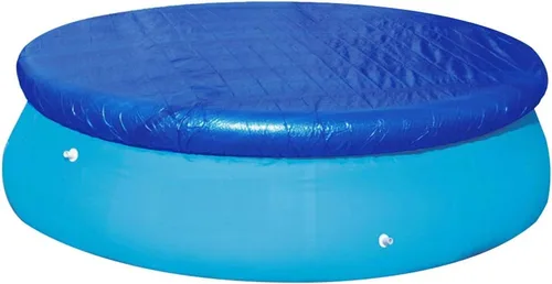 Vista 10 de Garneck Cubierta de piscina redonda de 10 pies de diámetro, fácil de instalar, para piscinas inflables (6 pies)