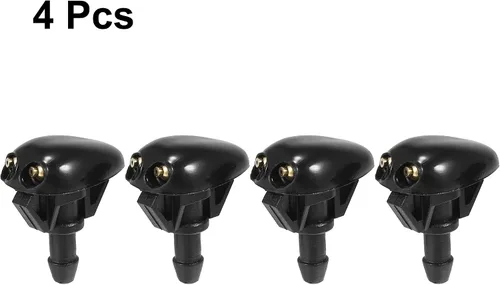 Vista 4 de X AUTOHAUX 4 boquillas de limpiaparabrisas delantero de repuesto para Nissan Xterra 1999-2004 para Nissan Frontier 1998-2004 Reemplaza 28931-3S500