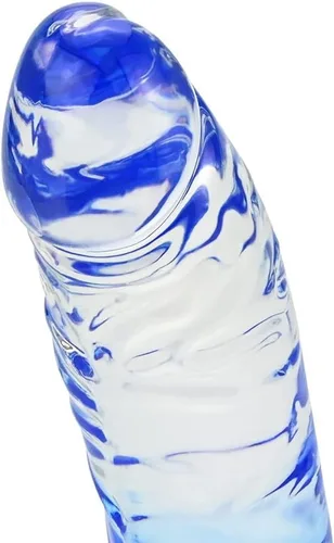 Vista 7 de Consolador realista de gelatina, consolador de punto G con fuerte ventosa para juego sin manos, pene flexible realista, juguete de masturbación