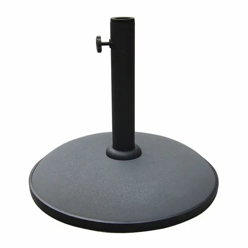 Vista 2 de Marbueno Base Sombrilla Redonda Cemento 45x36 cm 20KG Gris Jardin, Piscina y Terraza 10449