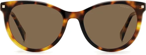 Vista 3 de Polaroid Sunglasses Women's PLD 4111SX Cat Eye Sunglasses, HavanaPolarized Copper, 53mm,18mm