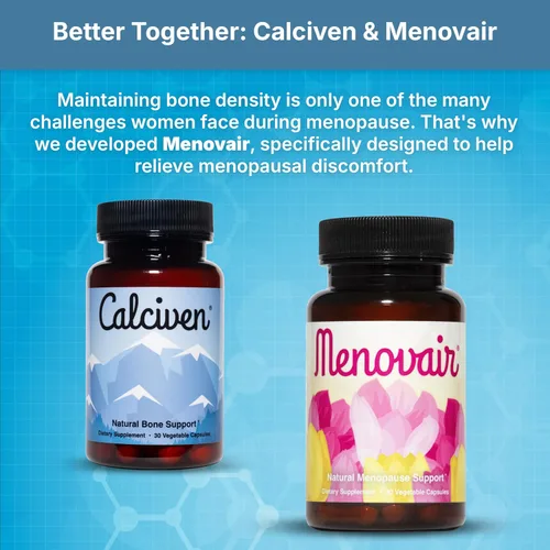 Vista 9 de Calciven - Suplemento Natural para el Apoyo Óseo - Sin GMO, Sin Gluten