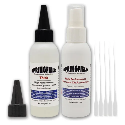 Vista 4 de Acelerador Premium de Alto Rendimiento CA - Aerosol de Adhesión Instantánea de 2oz Funciona con Todos los Adhesivos de Superpegamento de Cianeto