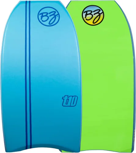 Vista 10 de BZ BodyBoards - T-10 Progressive Series Bodyboard - HDPE Slick - Crescent Tail - Núcleo PHUZION - Cubierta de 8 libras