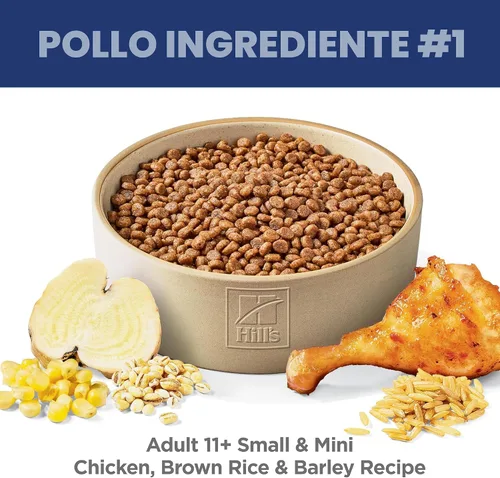 Vista 3 de Alimentos secos para perros de raza pequeña y mini, de Hill’s Science Diet, Adultos 11+