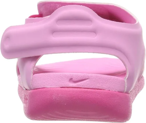 Vista 3 de Nike Sandalias de ajuste de rayos solares para niños pequeños y grandes, NegroBlanco