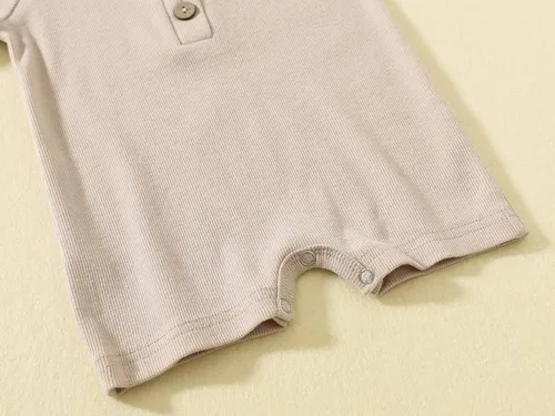 Vista 5 de Conjunto de 2 mamelucos de manga corta para bebés y niñas