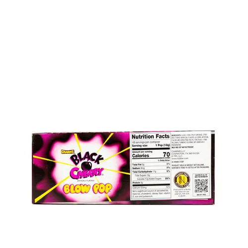 Vista 2 de Charms Paletas Blow Pops, caja de 48