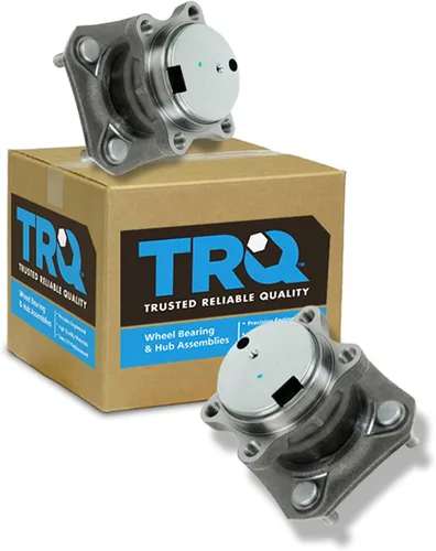 Vista 196 de TRQ Juego de 2 rodamientos de rueda delantera y conjunto de cubo compatible con Tesla 3 2020 Y 2018-2019 para Tesla 3 2020 Tesla Y AWD 2018-2019