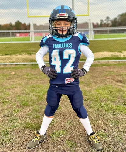 Vista 5 de G Gradual Youth Boys Compression Thermal Shirt Long Sleeve Fleece Undershirt for Boy Football Baseball Soccer Base Layer