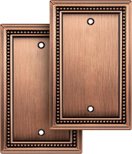 Vista 50 de Henne Bery Sunken Pearls Placa de Pared Decorativa de Servicio Pesado Placa de Interruptor Cubierta de Tomacorriente