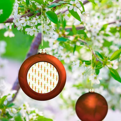 Vista 116 de Boobs Funny Shatterproof Matte Christmas Balls for Tree Wreath Home Decor 1PCS