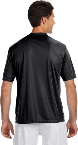 Vista 2 de Camisa de manga corta para hombre, tamaño A4