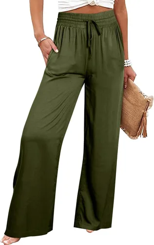 Vista 5 de HJYUZP Womens Joggers Fashion Pants for Women Casual Gradient Print Bottom Sweatpants Pockets High Joggers for Women