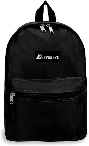 Vista 2 de Everest mochila clásica para equipaje, Negro), 1045K-BK
