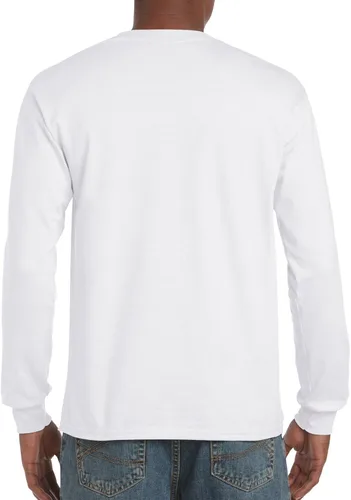 Vista 2 de Gildan - Camiseta de algodón y de manga larga para hombre, modelo G2400