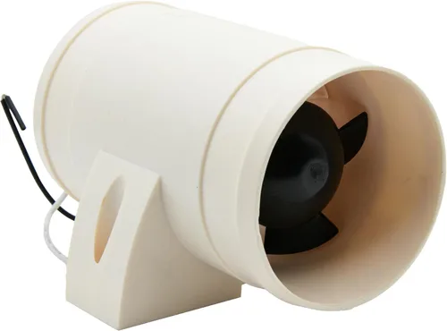 Vista 7 de Vinland Marine Soplador de sentina ABS moldeado por inyección Ø3 de diámetro, sistema de 12 voltios, fusible de 2.7 A; 2.5 amperios; 158 CFM