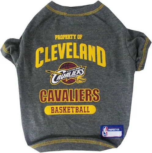 Vista 18 de Pets First Sudaderas con capucha y camiseta con licencia de la NBA para perros y gatos, Miami Heat, S