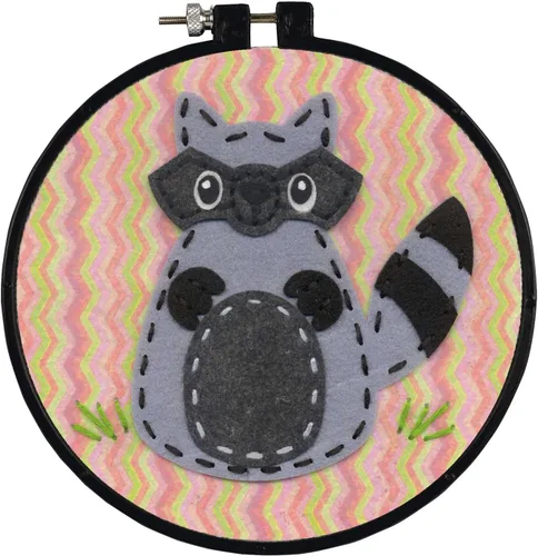 Vista 5 de Dimensions Little Red Fox - Kit de apliques de fieltro para manualidades, de gran