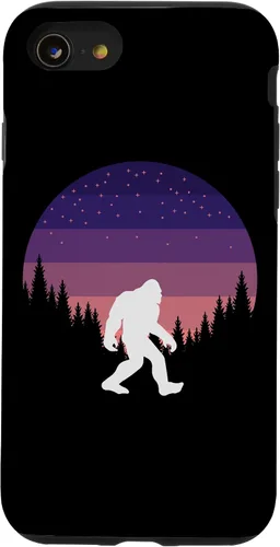 Vista 13 de Funda para iPhone 14 Bigfoot in the Forest Sasquatch Yeti