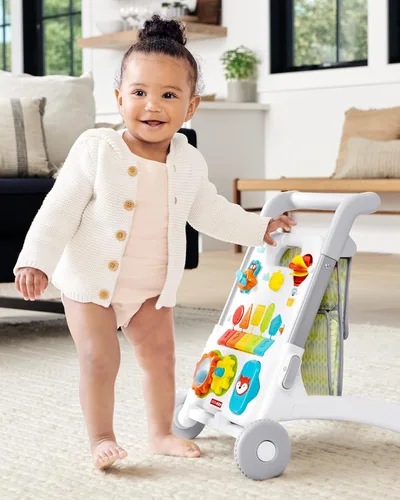 Vista 12 de Skip Hop Andadera para bebé 4 en 1 convertible de sentarse a pararse con luz y más de 40 actividades Explora & Más Edad 6m+