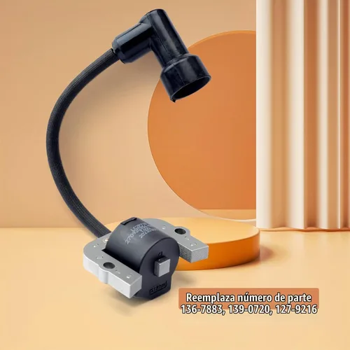 Vista 2 de 2 piezas Módulo de bobina de encendido Compatible con cortacéspedes Toro Titan TimeCutter Exmark Series 136-7883 139-0720 127-9216 compatible