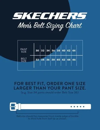 Vista 5 de Skechers Mens Casual & Dress Belt