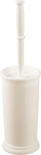 Vista 11 de mDesign Cepillo de Inodoro y Soporte - Cepillo de Baño Cubierto - Limpiador de Inodoro en Pie en Soporte Moderno - Cepillo de Limpieza Profunda