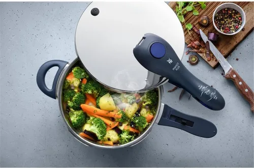 Vista 7 de WMF Perfect Plus - Juego de cacerola a presión apilable de 2 piezas