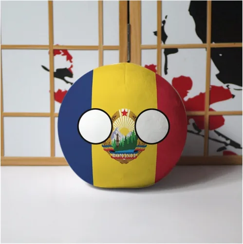 Vista 53 de Polandball Countryballs Muñeco de peluche Ucrania España Hungría Portugal Rumanía Grecia Austria México Polonia Ball (15,3.8 pulgadas)